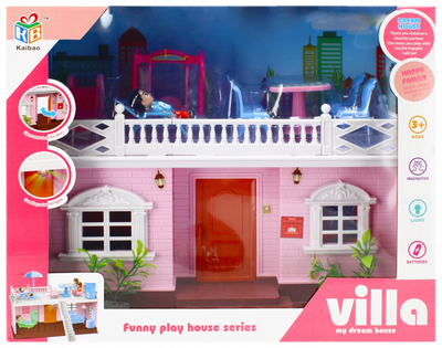 Domek dla lalek Mega Creative Villa My Dream House Fanny Play House Series (5908275174363)