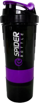 Шейкер спортивный для спортивного питания EasyFit Spider EF-7200 500 мл Фиолетовый (56003065)