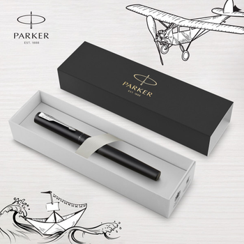 Pióro wieczne Parker Vector XL Black Fountain Pen with Chrom Niebieskie (3026981597442)