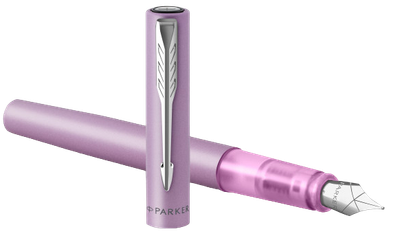 Ручка пір'яна Parker Vector XL Lilac CT Fountain Pen Синя (3026981597480)