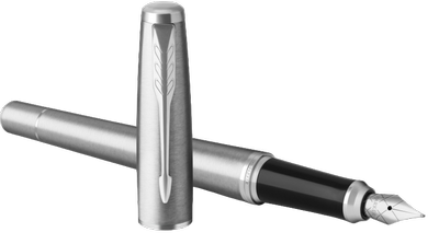 Ручка пір'яна Parker Urban Metro Metallic CT Fountain Pen Синя (3501179316055)