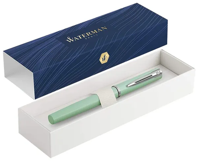 Pióro wieczne Waterman Allure Fountain Pen Pastel Green Chrome Niebieskie (3026981053023)