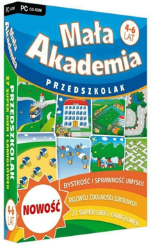 Gra na PC: Mała akademia - Przedszkolak (Płyta CD) (5907595772525)