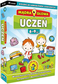 Gra na PC: Mądra Głowa - Uczeń 6-9 lat (Płyta CD) (5907595771931)