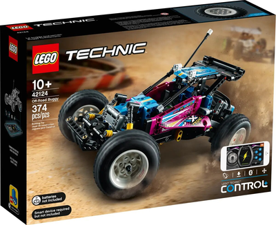 Zestaw Lego Technic Łazik terenowy 374 elementów (42124)