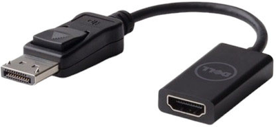 Adapter Dell DisplayPort - HDMI 2.0 (4K) Black (492-BBXU)