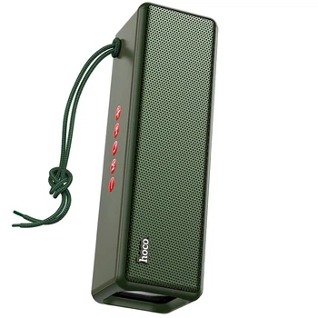 Портативна колонка HOCO HC3 Bounce 10 Вт Bluetooth 5.0, FM-радіо, IPX5, до 6 год Dark Green