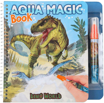 Водна розмальовка Depesche Dino World Aqua Magic Book (4010070668594)