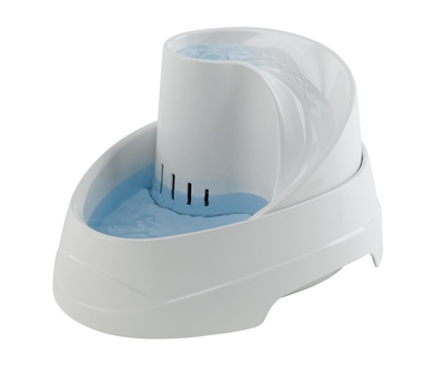 Фонтан-поилка для собак и котов Ferplast Fountain Vega пластиковая белая 23.1х29.7х16.2 см 2 л 71300011