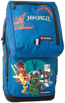Шкільний набір Lego School Optimo Starter Ninjago Blue Рюкзак + Спортивна сумка (5711013115227)