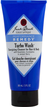 Гель для тіла та волосся Jack Black Turbo Wash Energizing Cleanser 88 мл (0682223040409)