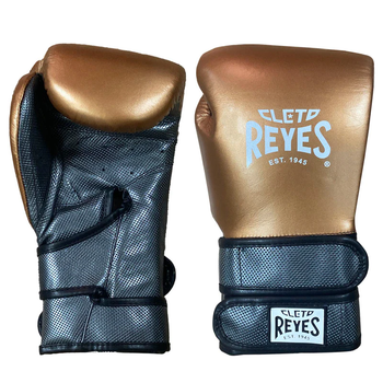 Боксерские перчатки Cleto Reyes Heros 500 Leather Training Gloves Bronze (01E5.16.CPXGY)