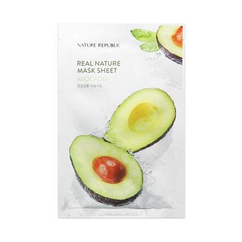 Тканинна маска Nature Republic Real Nature Mask Авокадо (1 шт)