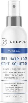 Spray przeciw wypadaniu włosów Delpos Anti Hair Loss Night Solution 150 ml (5903689118309)