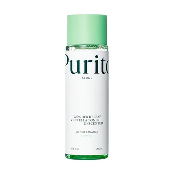 Заспокійливий тонер з центеллою без ефірних олій Purito Seoul Wonder Releaf Centella Toner Unscented 200 ml