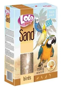Песок для птиц Lolo Pets с ракушками 1.5 кг LO-72081