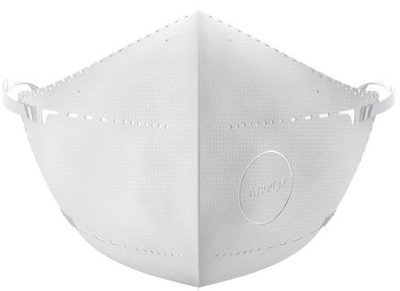 Maska antysmogowa AirPop Pocket 2szt biała (43312)