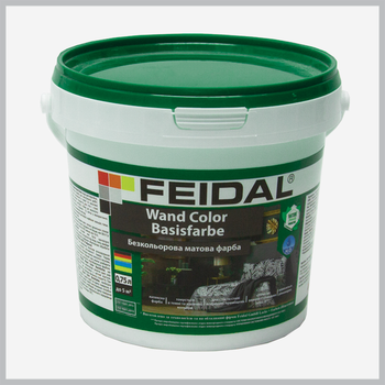 Краска латексная бесцветная Feidal Wand Color Basisfarbe 0.75л