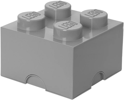 Pojemnik do przechowywania LEGO Storage Brick 4 Szary (40031740)