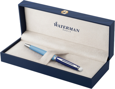 Długopis Waterman Hemisphere Colour Blocking Metal & Blue Lacquer Niebieski (3026981799273)