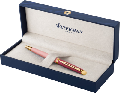 Кулькова ручка Waterman Hemisphere Colour Blocking Metal & Pink Lacquer Синя (3026981798993)