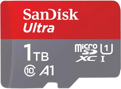 Karta pamięci SanDisk Ultra MicroSDXC 1TB Class 10 UHS-I U1 + adapter SD (SDSQUAC-1T00-GN6MA)