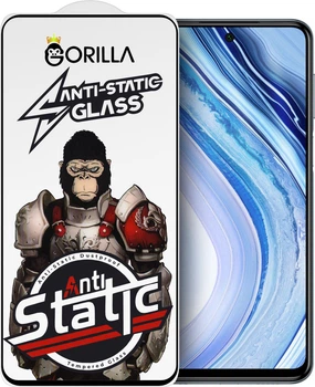 Защитное стекло Gorilla Anti-Static Xiaomi Redmi Note 9S / Note 9 Pro (35931)