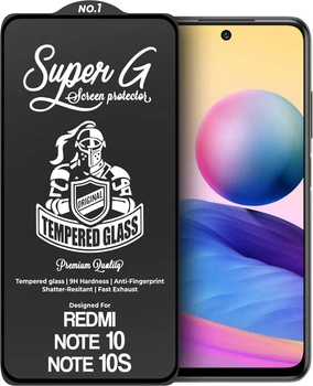 Защитное стекло Super G Xiaomi Redmi Note 10 / Note 10S (36045)