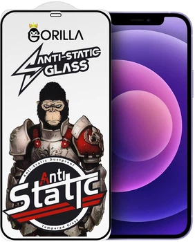 Защитное стекло Gorilla Anti-Static iPhone 12 / 12 Pro (35887)