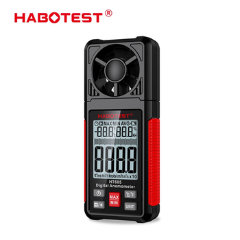 Цифровой анемометр HABOTEST HT605 0.7-30.0 м/с с датчиком температуры и влажности