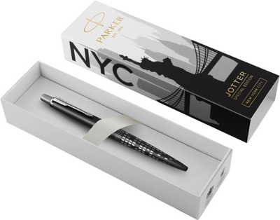 Кулькова ручка Parker Jotter New York City Синя (3026981875540)