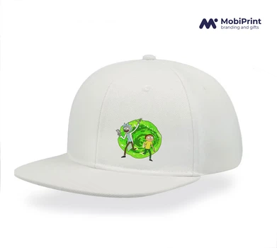 Кепка Snapback Портал Рик и Морти Белый (9276-1240-WT)