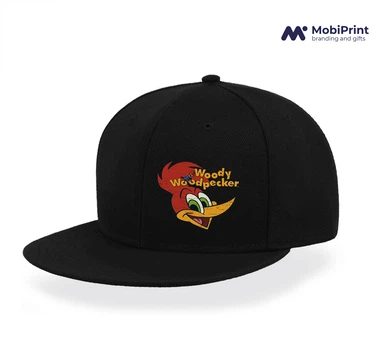 Кепка Snapback Вуди Вудпекер (Woody Woodpecker) Черный (9276-2871-BK)