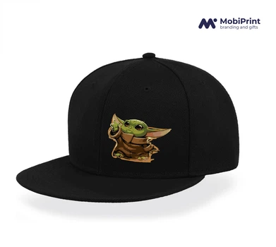 Кепка Snapback Грогу Йода(Grogu Baby Yoda) Черный (9276-3520-BK)