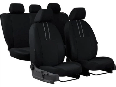Авто чехлы для GEELY SL 2011-2017 (2002-2011) Pok-ter Economic с черной вставкой