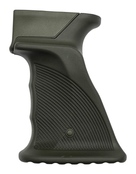 Пистолетная рукоятка DLG Tactical (DLG-181) для АК (полимер) обрезиненная, олива