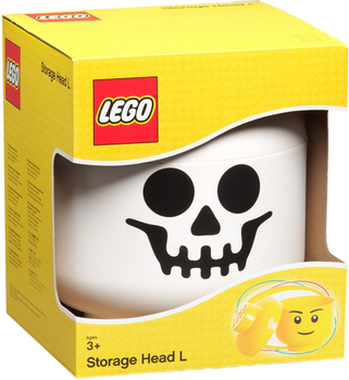 Контейнер для зберігання LEGO Storage Голова Skeleton L (40321728)