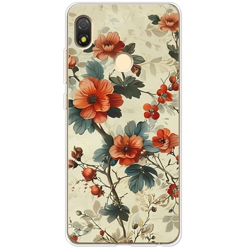 Силиконовый Чехол с Картинкой для Tecno Pop 3 Принт (Цветок Сакура) (44375-ysm008)