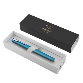 Ручка пір'яна Parker Vector XL Metallic Teal Fountain Pen Синя (3026981597466)