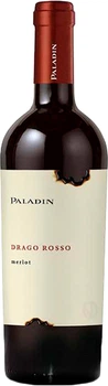 Вино Paladin Drago Rosso Merlot красное полусухое 0.75 л (8006297006017)