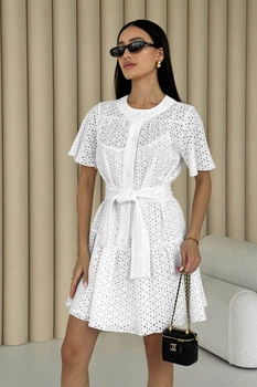 Платье Jadone Fashion Оланда XL белое