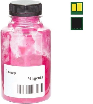 Тонер та Чіп для Canon i-Sensys MF752 АНК Magenta 50г 50000445