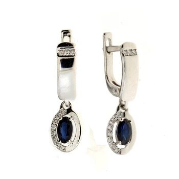 Серьги-подвески Diamant С2932-13 (516874)