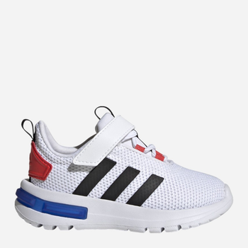 Buty sportowe chłopięce na rzepy adidas Racer Tr 23 El I IG4916 26 Białe (4066756145019)