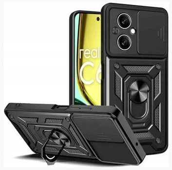 Чохол Camshield з кільцем-підставкою на Realme C67 4G (black)