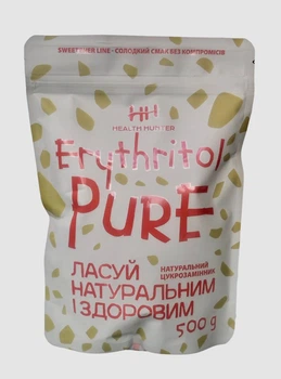 Сахарозаменитель Эритритол Pure 500 г Health Hunter