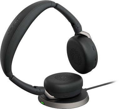 Słuchawki Jabra Evolve2 65 Flex Link380c MS Stereo with Charging Stand Black (26699-999-889)