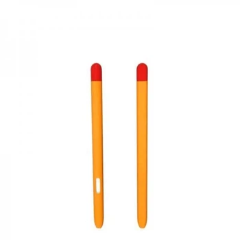 Чохол Goojodoq Matt 2 Golor TPU для стилуса Samsung Tab S7 11 T870 T875 S7 Plus 12.4 T970 T975 Orange/Red