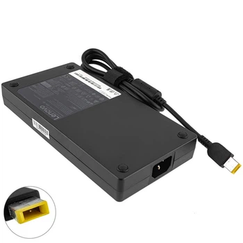 БЖ для ноутбука LENOVO 20V 15A 300W USB+pin (Square 5 Pin DC Plug) чорний RECTANGULAR