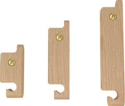 Zestaw haczyków Andersen Furniture Multi Hooks 10 cm /15 cm /20 cm 3 szt (4-370020)